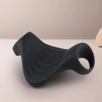 ROCKS-OFF - VIBRATORE FLESSIBILE PALM BLACK MASTURBATOR